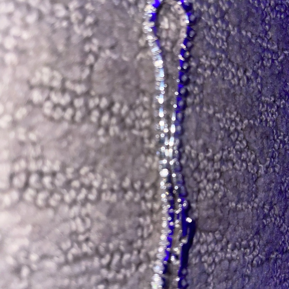 Elegant Silver Swarovski Bracelet